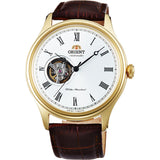 ORIENT FAG00002W0 BROWN LEATHER MEN'S WATCH