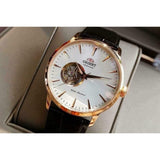 ORIENT FAG02003W0 BROWN LEATHER MEN WATCH