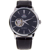 ORIENT FAG02004B0 BLACK LEATHER MEN'S WATCH