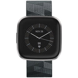FITBIT VERSA 2 SMOKE / MIST GREY ALUMINIUM FB507GYGY-FRCJK WOVEN SMARTWATCH