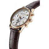 FREDERIQUE CONSTANT FC-292MV5B4 BROWN LEATHER MEN WATCH