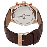 FREDERIQUE CONSTANT FC-292MV5B4 BROWN LEATHER MEN WATCH
