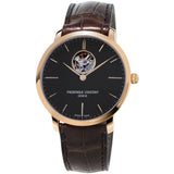 FREDERIQUE CONSTANT FC-312G4S4 BROWN LEATHER MEN WATCH