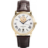 FREDERIQUE CONSTANT FC-315M4P5 BROWN LEATHER MEN WATCH