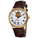 FREDERIQUE CONSTANT FC-315M4P5 BROWN LEATHER MEN WATCH