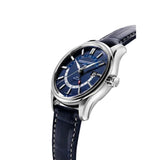 FREDERIQUE CONSTANT FC-350NT4H6 BLUE LEATHER MEN WATCH