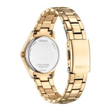 Citizen Eco-Drive Rose Gold Stainless Steel Women Watch FE1253-80X