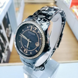 Citizen Eco-Drive Black Stainless Steel Women Watch FE1255-84L