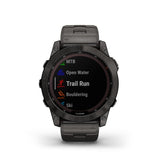 GARMIN FENIX 7X GM-010-02541-49 SAPPHIRE SOLAR BLACK UNISEX SMARTWATCH