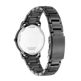Citizen Eco-Drive Black Dial With Black Stainless Steel Strap Women Watch FE6017-85E
