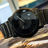 Citizen Eco-Drive Black Dial With Black Stainless Steel Strap Women Watch FE6017-85E