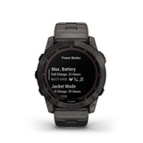 GARMIN FENIX 7X GM-010-02541-49 SAPPHIRE SOLAR BLACK UNISEX SMARTWATCH