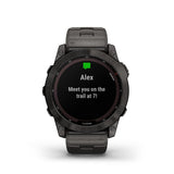 GARMIN FENIX 7X GM-010-02541-49 SAPPHIRE SOLAR BLACK UNISEX SMARTWATCH