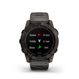 GARMIN FENIX 7X GM-010-02541-49 SAPPHIRE SOLAR BLACK UNISEX SMARTWATCH