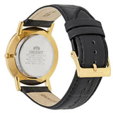 ORIENT FGW01002W0 BLACK LEATHER MEN WATCH