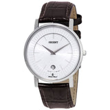 ORIENT FGW0100AW0 BROWN LEATHER MEN WATCH