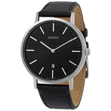 ORIENT FGW05004B0 BLACK LEATHER MEN'S WATCH