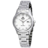 Orient FNR1Q004W0 White Dial With Silver Stainless Steel Men's Watch