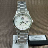 Orient FNR1Q004W0 White Dial With Silver Stainless Steel Men's Watch