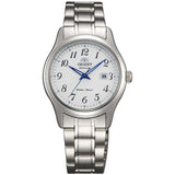 Orient FNR1Q00AW0 White Dial With Silver Stainless Steel Ladies Watch