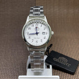 Orient FNR1Q00AW0 White Dial With Silver Stainless Steel Ladies Watch