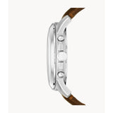 FOSSIL FS4735 BROWN LEATHER MEN WATCH