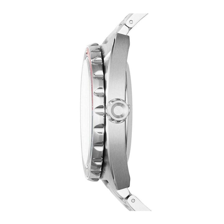 FOSSIL BREAKER ANALOG QUARTZ SILVER STAINLESS STEEL FS5049 MEN'S WATCH - H2 Hub Watches