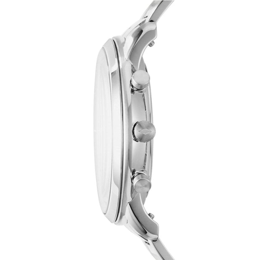 FOSSIL NEUTRA CHRONOGRAPH SILVER STAINLESS STEEL FS5384 MEN'S WATCH - H2 Hub Watches