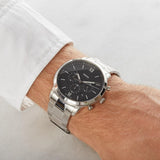 FOSSIL NEUTRA CHRONOGRAPH SILVER STAINLESS STEEL FS5384 MEN'S WATCH