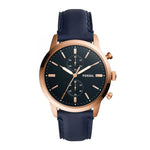 FOSSIL TOWNSMAN CHRONOGRAPH ROSE GOLD STAINLESS STEEL FS5436 MEN'S WATCH - H2 Hub Watches
