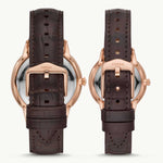 FOSSIL ANDY AND ADDISON FS5564SET HIS AND HER WATCH SET - H2 Hub Watches