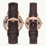 FOSSIL ANDY AND ADDISON FS5564SET HIS AND HER WATCH SET - H2 Hub Watches