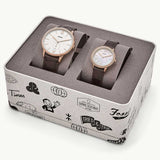 FOSSIL ANDY AND ADDISON FS5564SET HIS AND HER WATCH SET - H2 Hub Watches