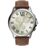 FOSSIL FS5638 MONTY CHRONOGRAPH BROWN LEATHER MEN'S WATCH