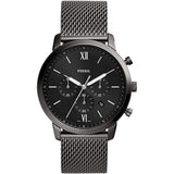 NEUTRA CHRONOGRAPH SMOKE STAINLESS STEEL FS5699 MESH MEN'S WATCH