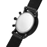 FOSSIL NUETRA FS5707 BLACK STAINLESS STEEL MEN'S WATCH