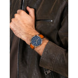 FOSSIL FS5708SET NEUTRA CHRONOGRAPH LUGGAGE LEATHER MEN'S WATCH