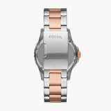 FOSSIL THREE HAND DATE TWO TONE FS5743 STAINLESS STEEL MEN'S WATCH