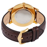 Fossil Black Dial And Brown Leather Strap Women Watch FS5756
