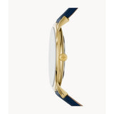 FOSSIL FS5789 BLUE LEATHER WOMEN'S WATCH