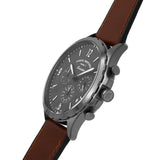 Fossil Forrester Chronograph Amber Leather Men's Watch - FS5815