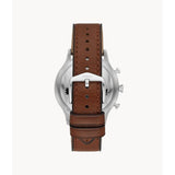 FOSSIL FS5832 RETRO PILOT CHRONOGRAPH BROWN LEATHER MEN'S WATCH