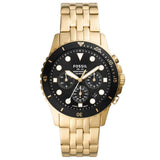 Fossil FS5836 Black Dial Gold Stainless Steel Ladies Watch