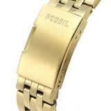 Fossil FS5836 Black Dial Gold Stainless Steel Ladies Watch