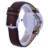 FOSSIL FS5839 THE MINIMALIST SOLAR-POWERED LUGGAGE LEATHER WATCH