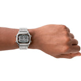 Fossil Retro Digital FS5844 Stainless Steel Men's Watch