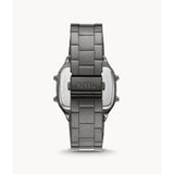 FOSSIL RETRO DIGITAL FS5846 GRAY STAINLESS STEEL MEN WATCH