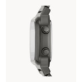 FOSSIL RETRO DIGITAL FS5846 GRAY STAINLESS STEEL MEN WATCH