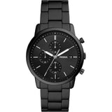 FOSSIL FS5848 BLACK CHRONOGRAPH STAINLESS MEN WATCH