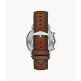 FOSSIL FS5850 MINIMALIST CHRONOGRAPH LUGGAGE ECO LEATHER WATCH